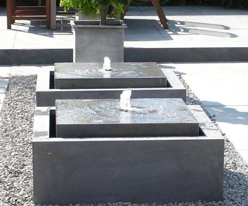 Fuentes AWA tipo CUBO, AWA FUENTES AWA FUENTES Interior garden Interior landscaping