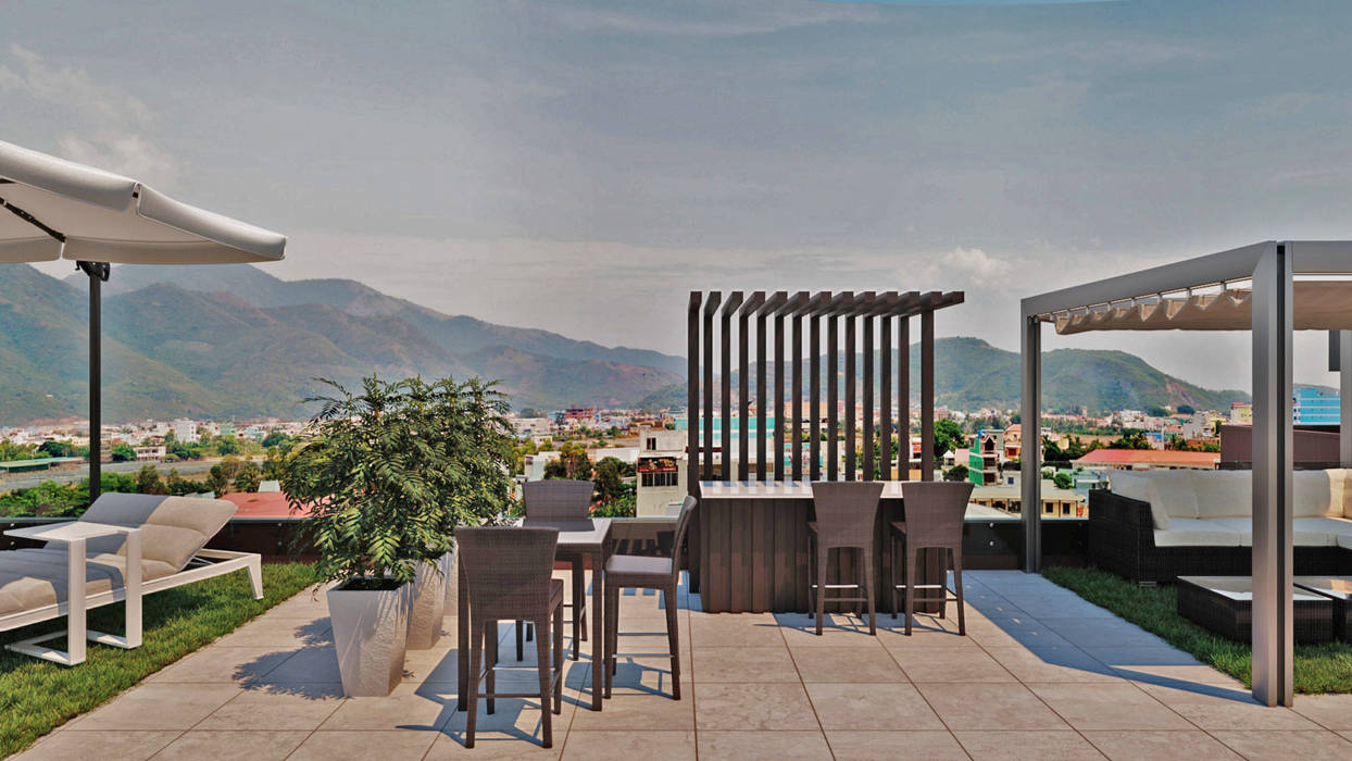 Alpha Details Jardines modernos