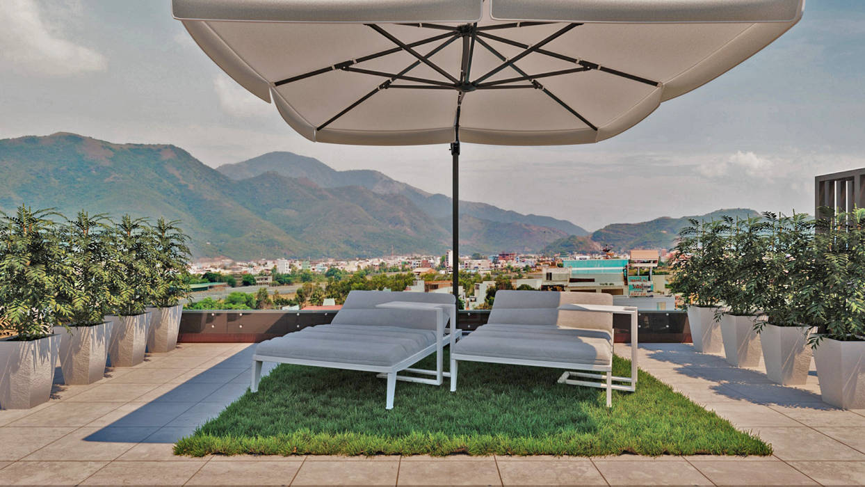 Alpha Details Jardines modernos