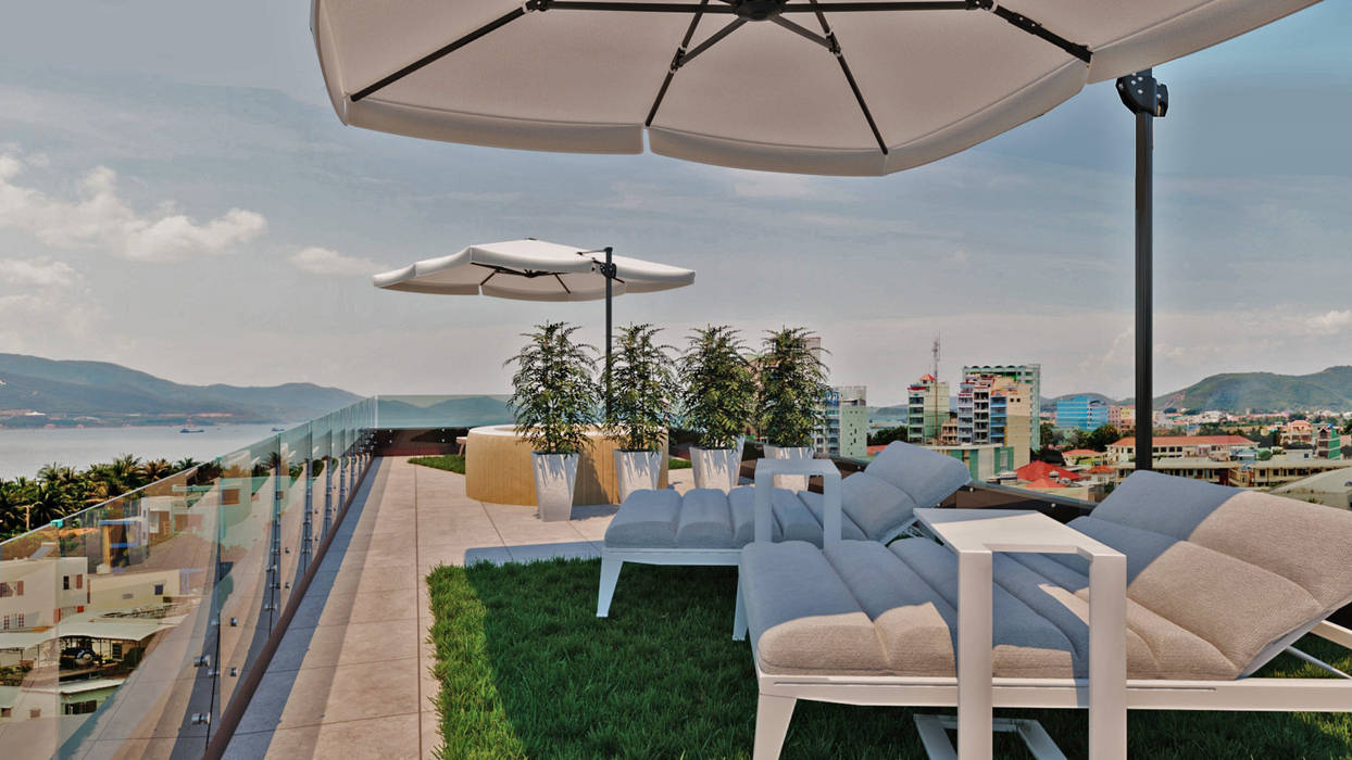 Alpha Details Modern Bahçe