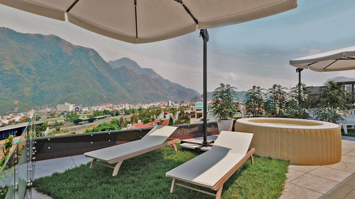 Alpha Details Modern Bahçe