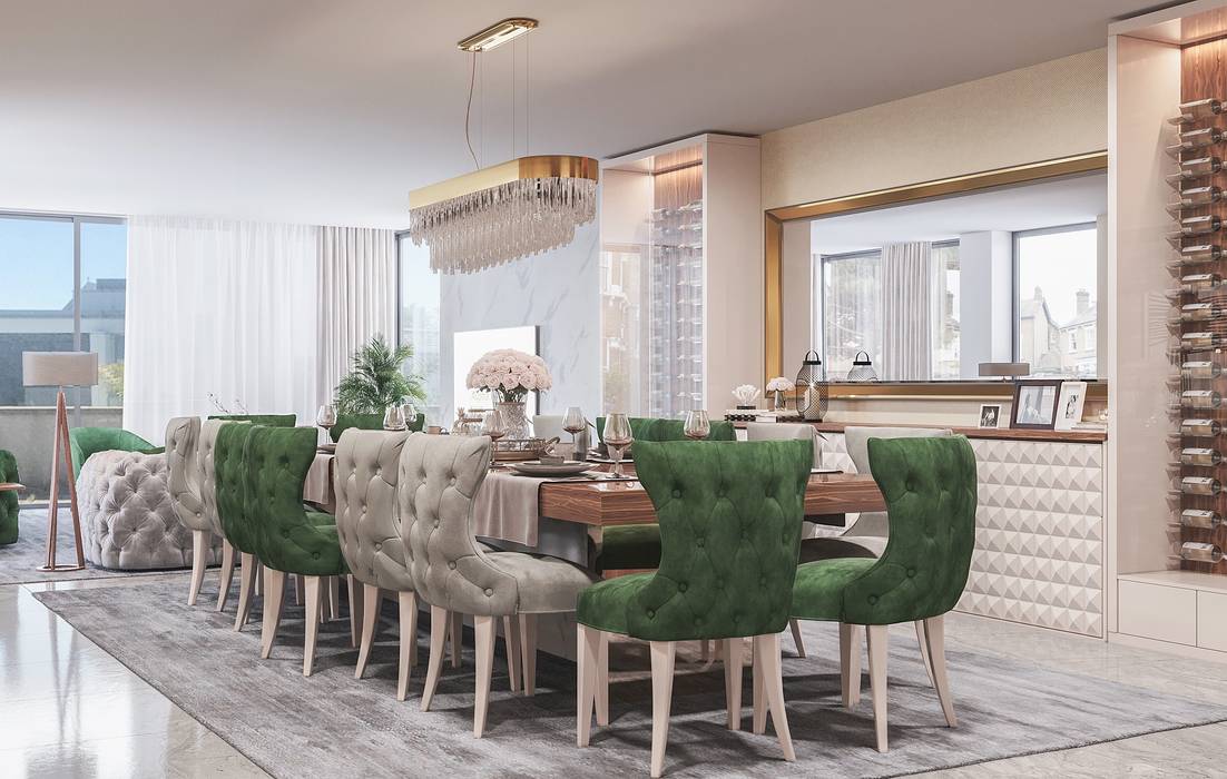 Alpha Details Comedores modernos