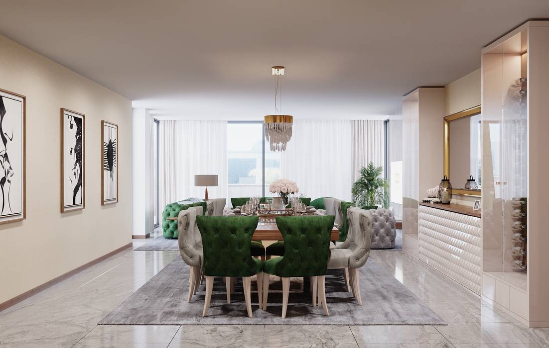 Alpha Details Comedores modernos