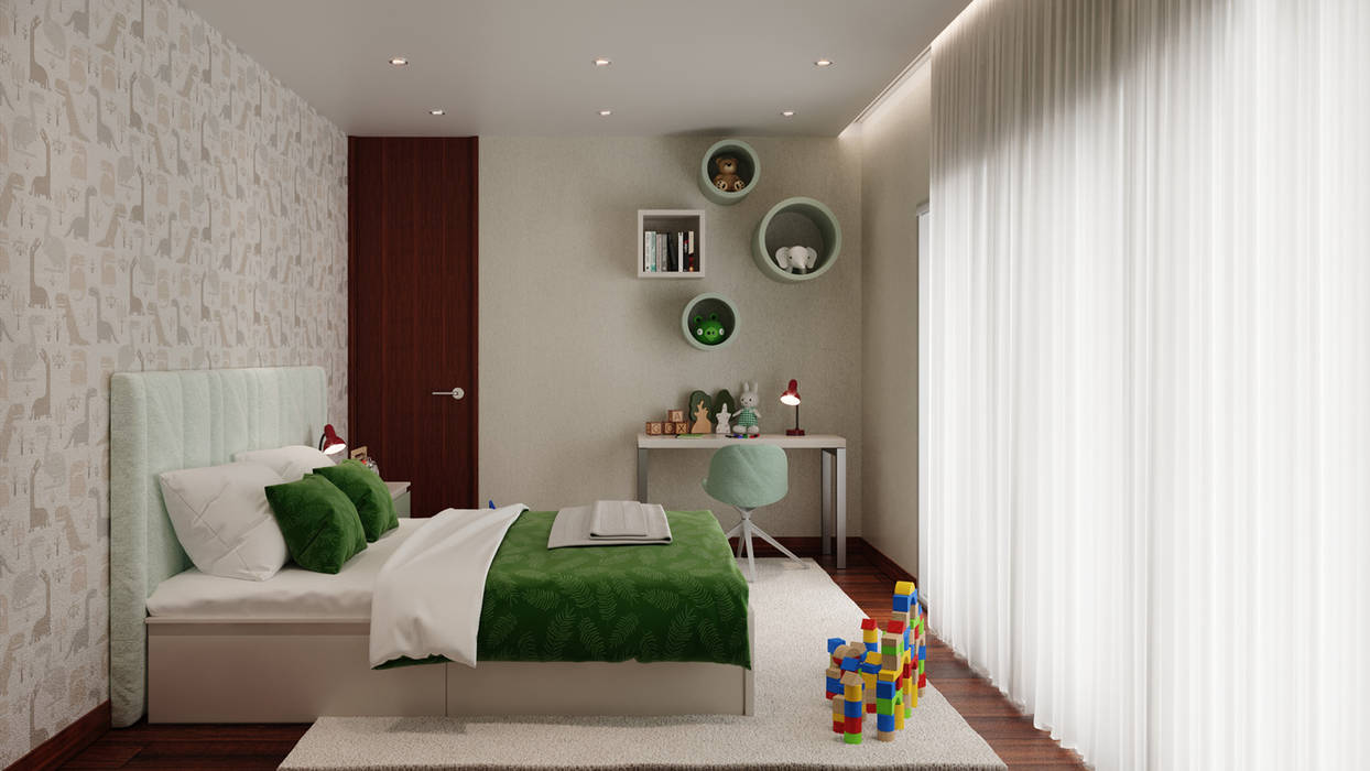 Alpha Details Moderne Kinderzimmer