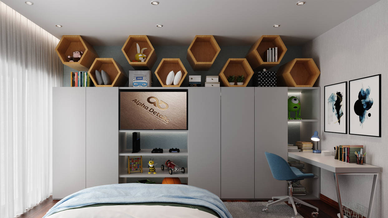 Alpha Details Moderne Kinderzimmer