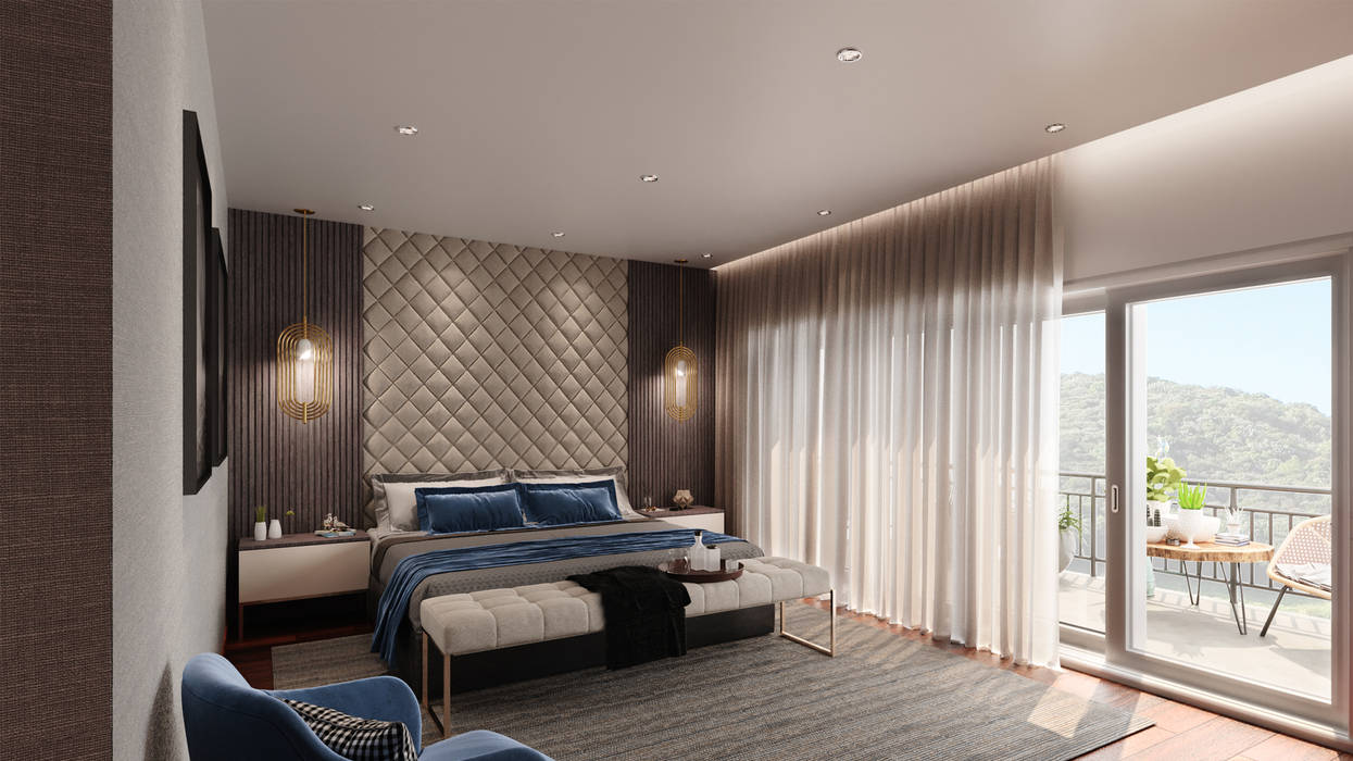 Alpha Details غرفة نوم