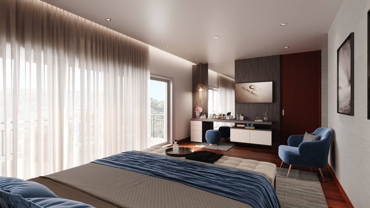 Alpha Details غرفة نوم