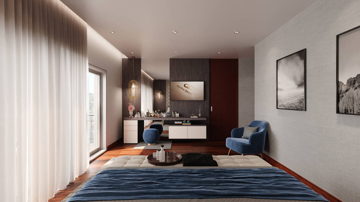 Alpha Details Nowoczesna sypialnia