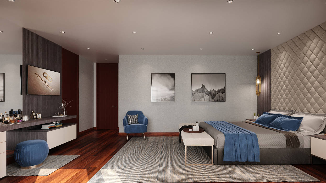 Alpha Details Nowoczesna sypialnia