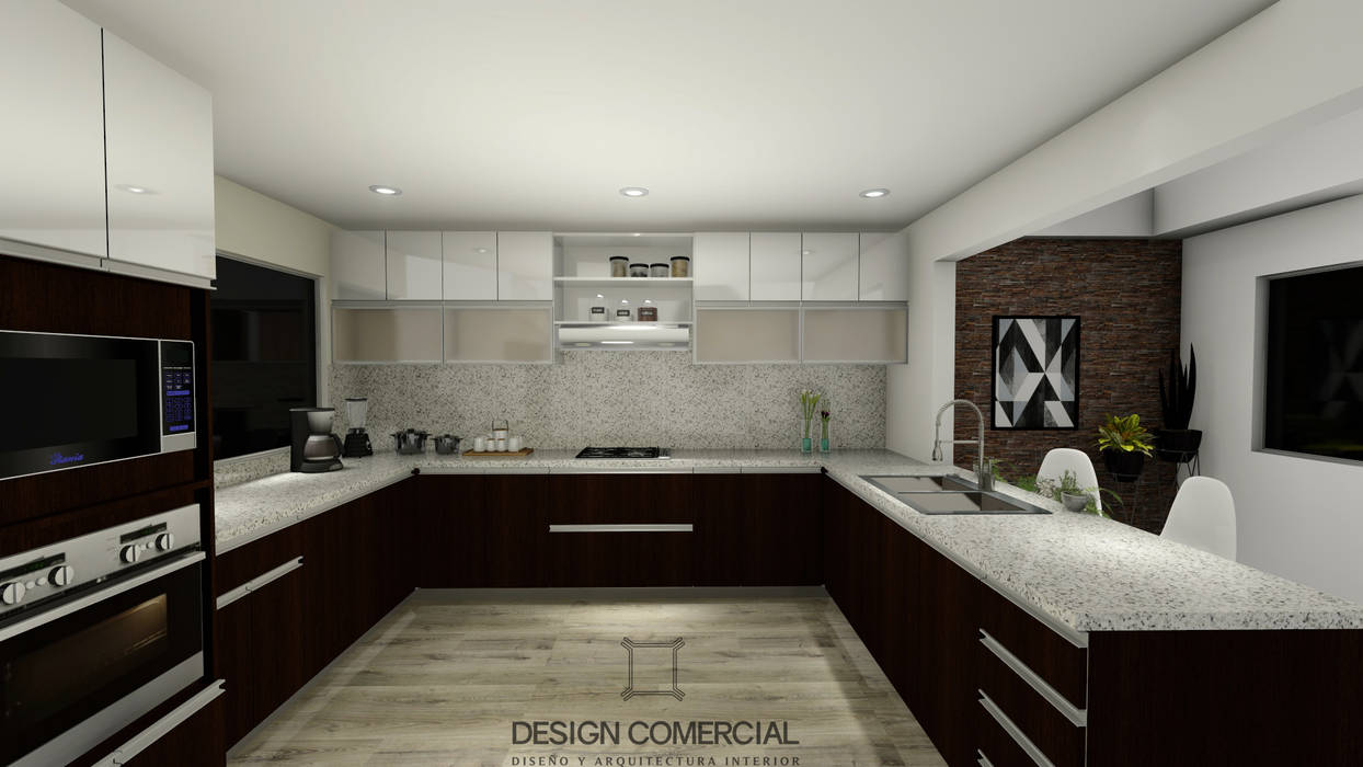 Proyecto de Diseño e Implementación Casa de la Molina, Design Comercial Design Comercial Modern houses