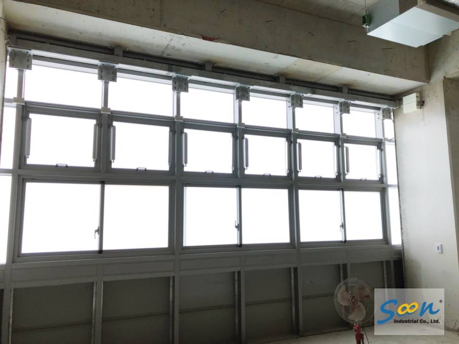 SHEV System In New MRT Station - photo 1 Soon Industrial Co., Ltd. 窗戶 鋁箔/鋅