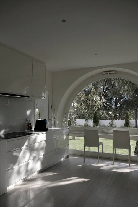 Villa Pasiva, IMAGINEAN IMAGINEAN Built-in kitchens Wood Beige