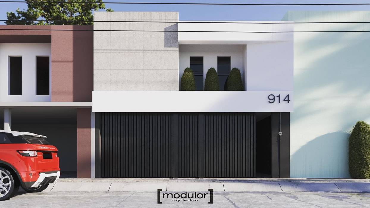 Proyecto PV914, Modulor Arquitectura Modulor Arquitectura Casas minimalistas Concreto