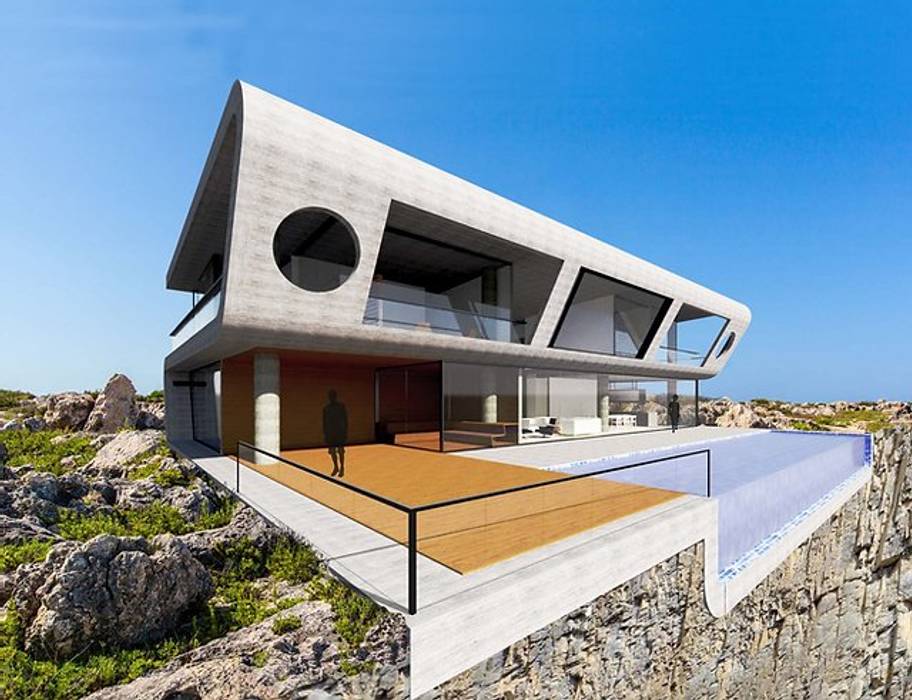 Casa en la Playa, BELMART DESARROLLO INMOBILIARIO BELMART DESARROLLO INMOBILIARIO Modern houses