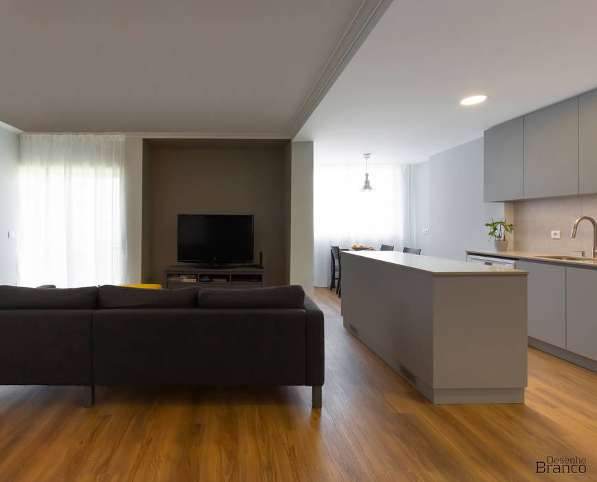 Desenho Branco Cucina moderna