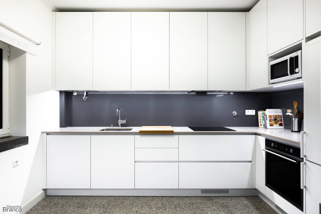 Desenho Branco Cucina eclettica