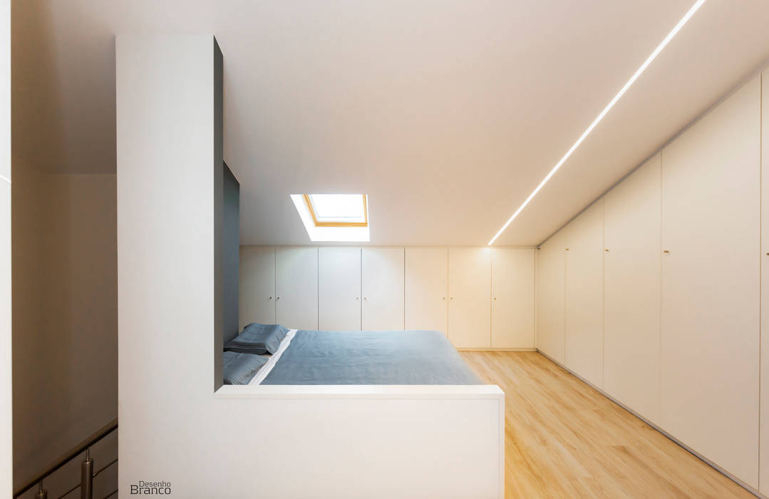 Desenho Branco Modern style bedroom