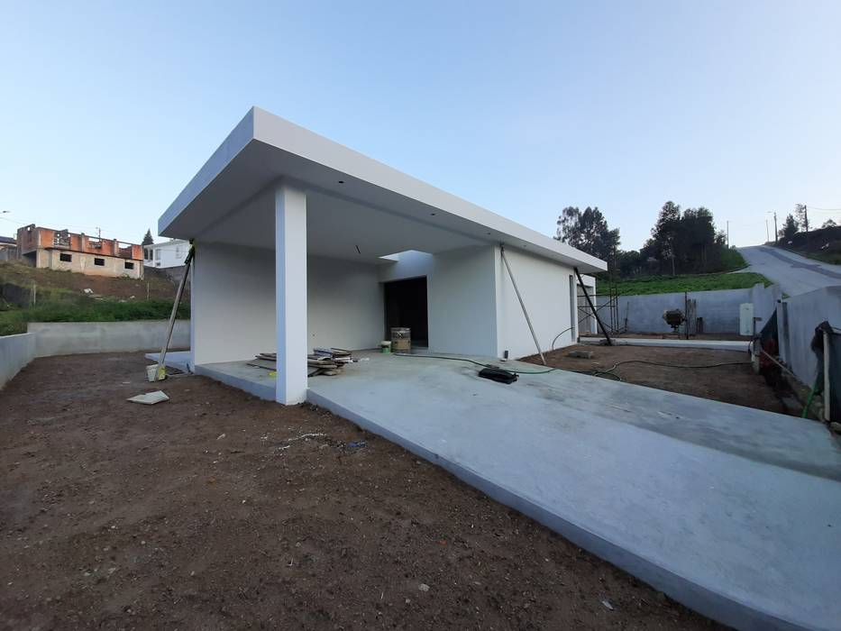 Moradia Unifamiliar, Picalhos, rem-studio rem-studio Modern Houses