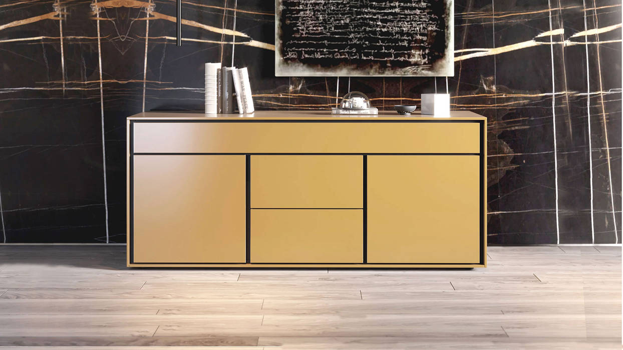 Credenza - Sideboard BASE3 ITALIANELEMENTS Soggiorno moderno MDF Credenza, contenitori, soggiorno, bronze, storage units, zona giorno, stile moderno, sideboard,Contenitori