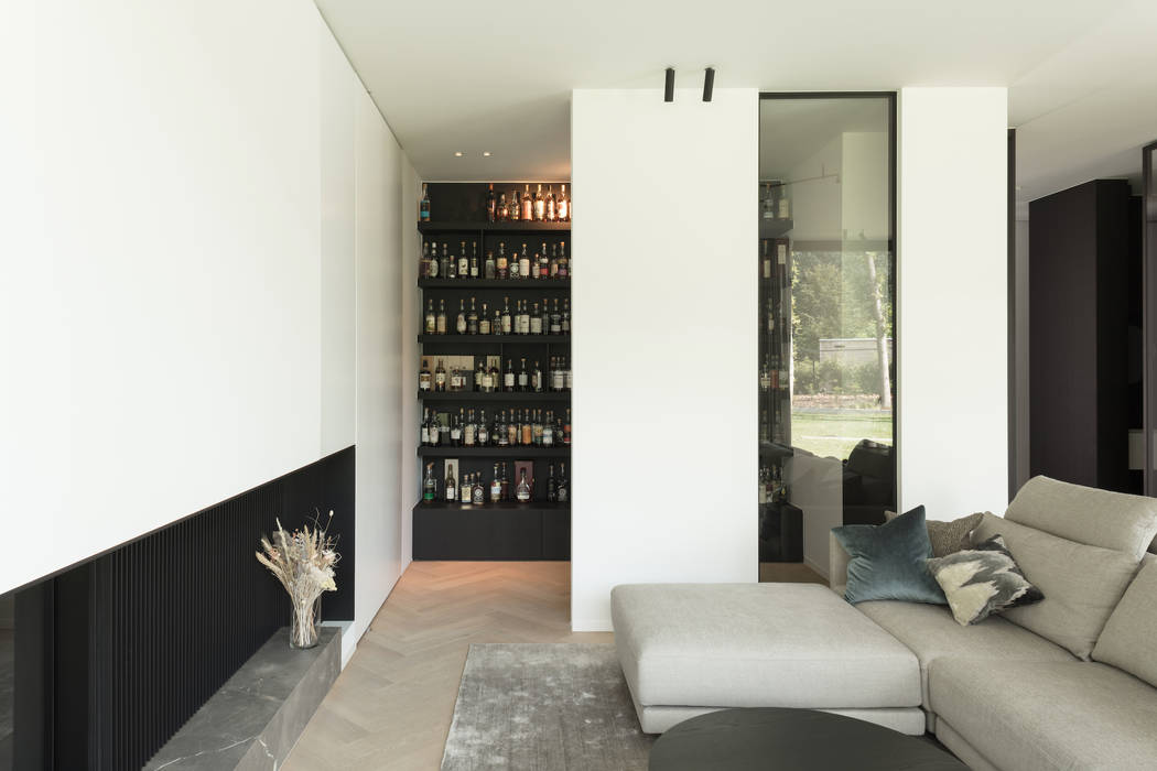 Niko Wauters architecten bvba Living room White