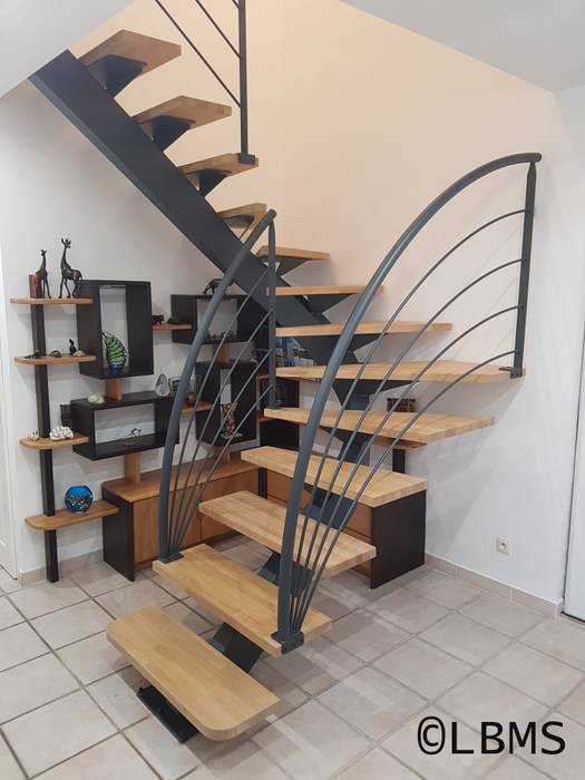 escalier métallique design, LBMS. Fabrice Lamouille LBMS. Fabrice Lamouille Stairs Metal