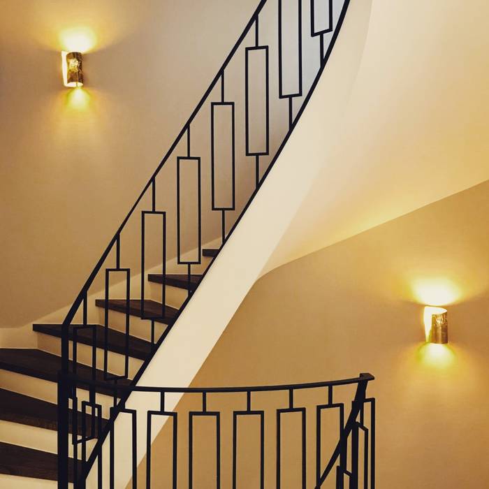 neue Treppe zur Aufstockung homify Stairs Eigentum,Treppe,Hell,Holz,Gebäude,Beleuchtung,Innenarchitektur,Die Architektur,Wand,Linie