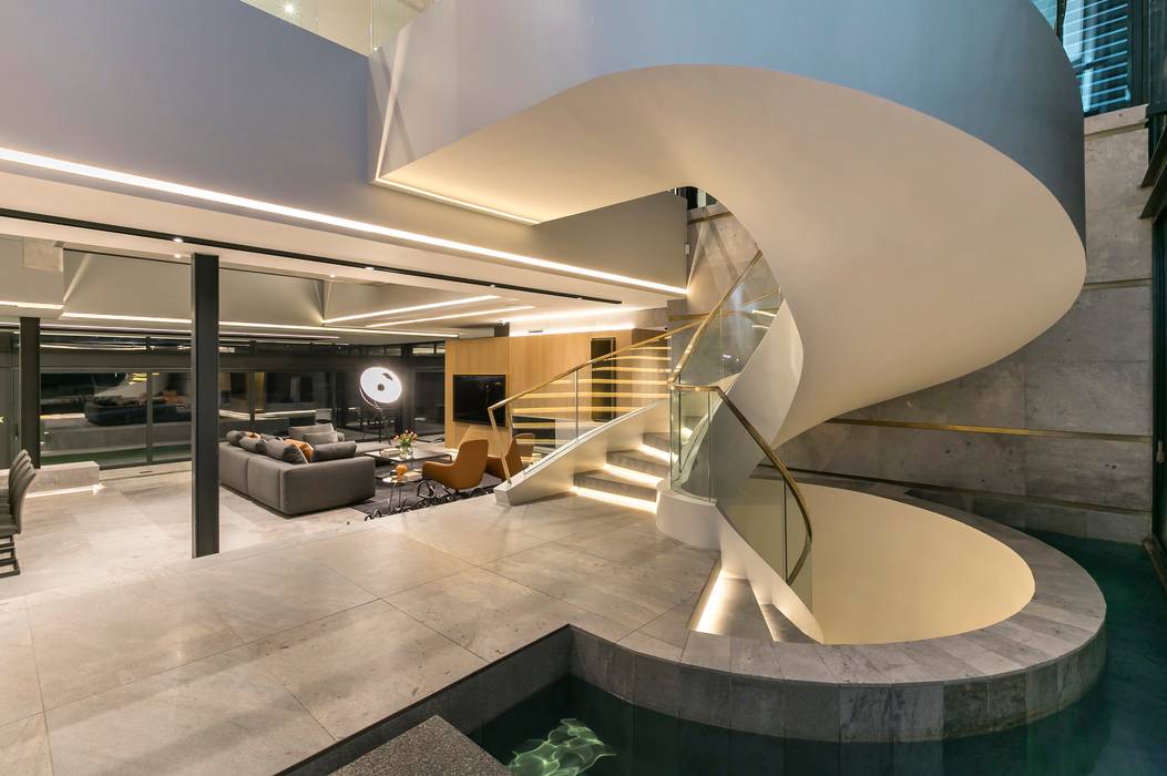 Victoria Residence, Nico Van Der Meulen Architects Nico Van Der Meulen Architects Stairs