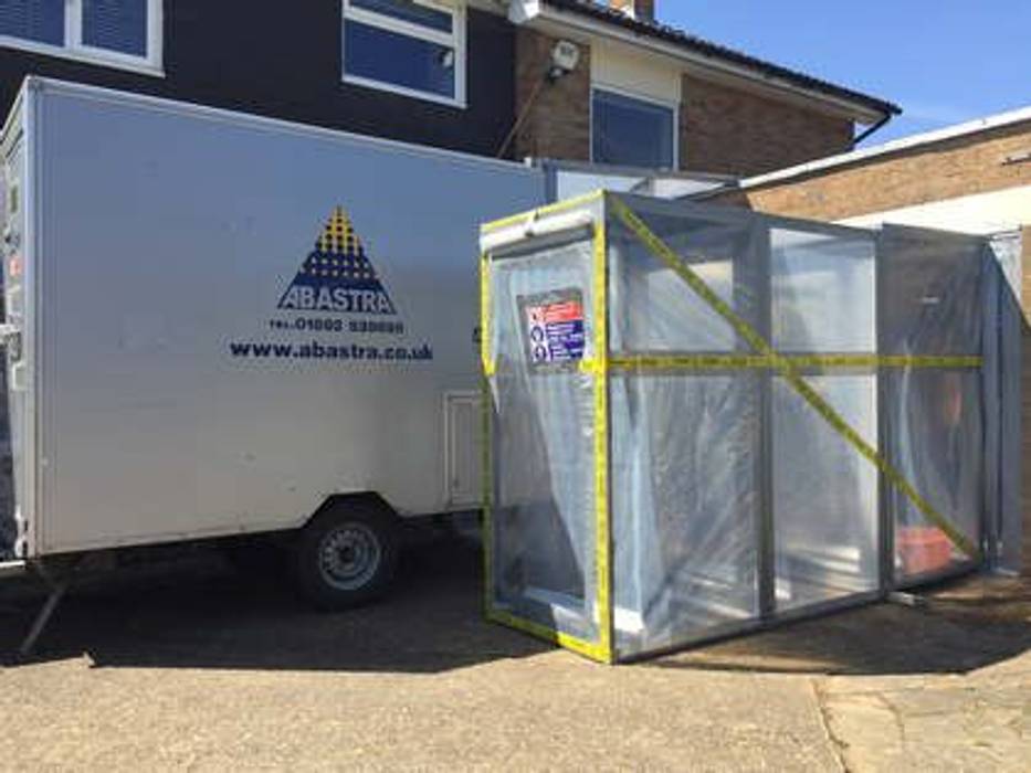 Essential asbestos removal services in London and the South East Abastra Environmental Limited Стены и пол в стиле модерн Asbestos Removal London, lead paint removal