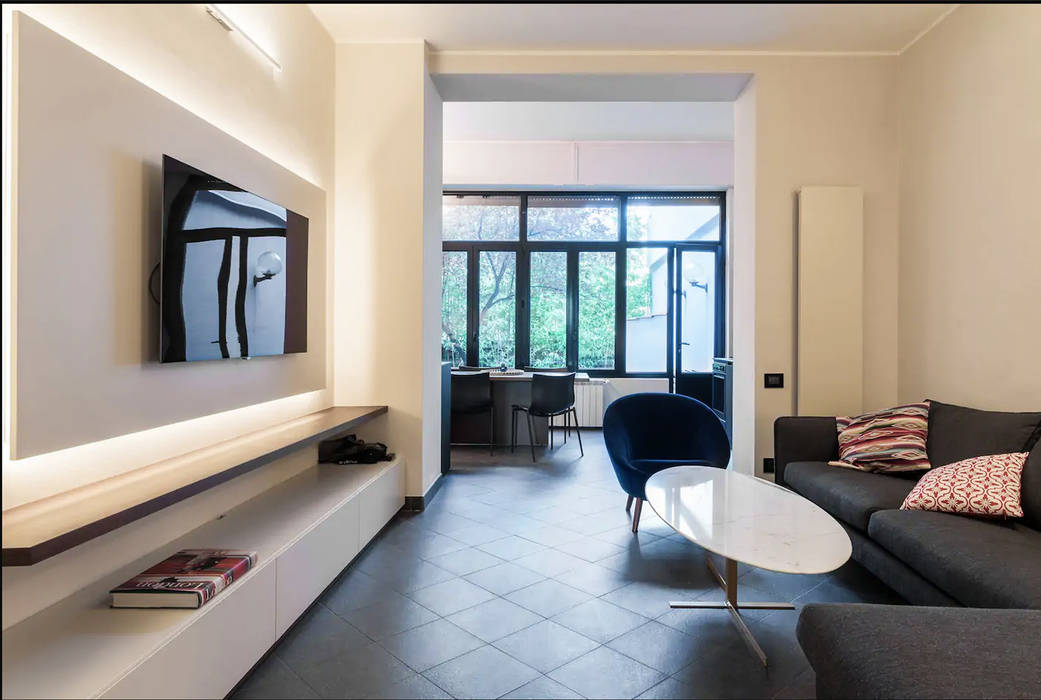 luxury apartment in Milan, Cris&Me l.t.d. Cris&Me l.t.d. Salas modernas