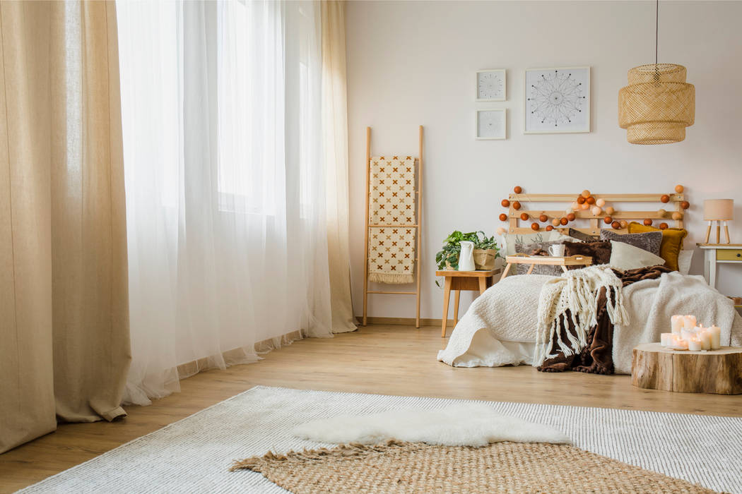 Floorwell Ratgeber: Inspiration im Hygge-Stil, Floorwell Floorwell Camera da letto in stile scandinavo Legno Effetto legno