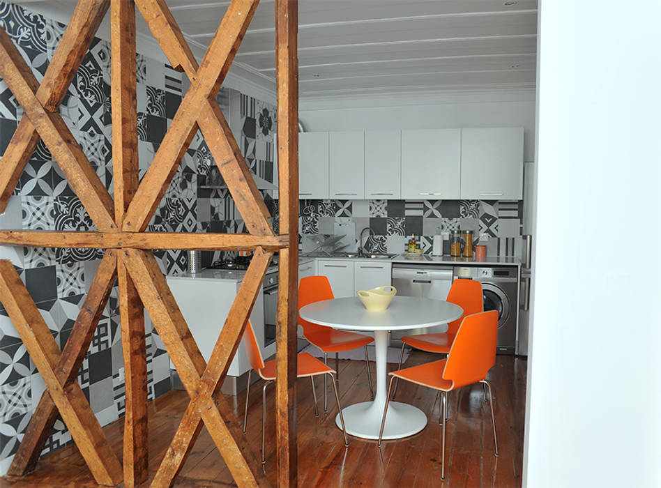 BORDEAUX CENTRE- Rénovation totale d’un 3 pièces de caractère, SAB & CO SAB & CO Modern kitchen