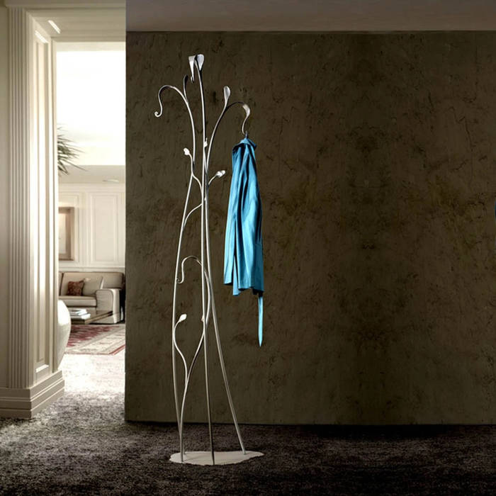 Garden wrought iron coat & hat stand by Cosatto Letti My Italian Living Modern corridor, hallway & stairs Clothes hooks & stands