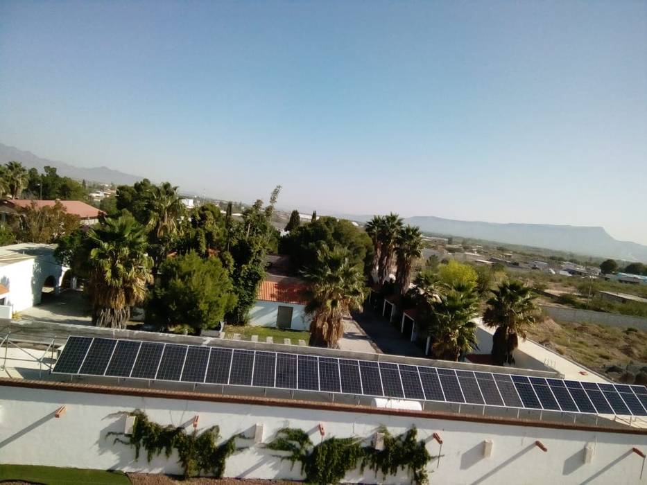 Proyecto de 120kW en hotel Claudia Dominguez