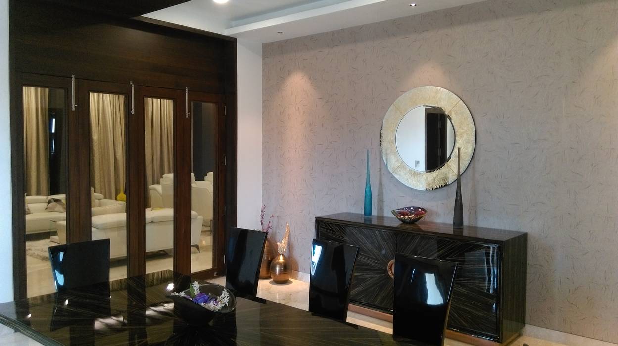 Patna Residential Interior Project, Setup Interiors Setup Interiors Modern dining room