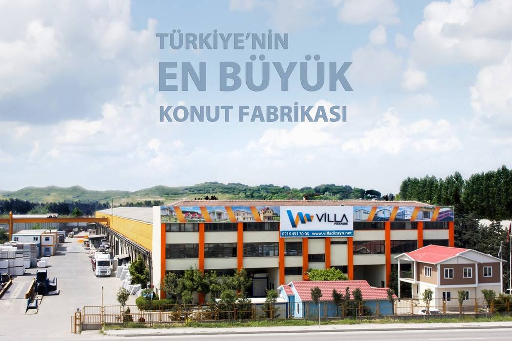 3+1 PREFABRİK EV 112 m2 165.300, VİLLA DİZAYN PREFABRİK VİLLA DİZAYN PREFABRİK Prefabricated home OSB