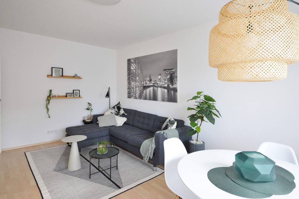Homestaging, Raumblüte Raumblüte Moderne Wohnzimmer Sofas und Sessel