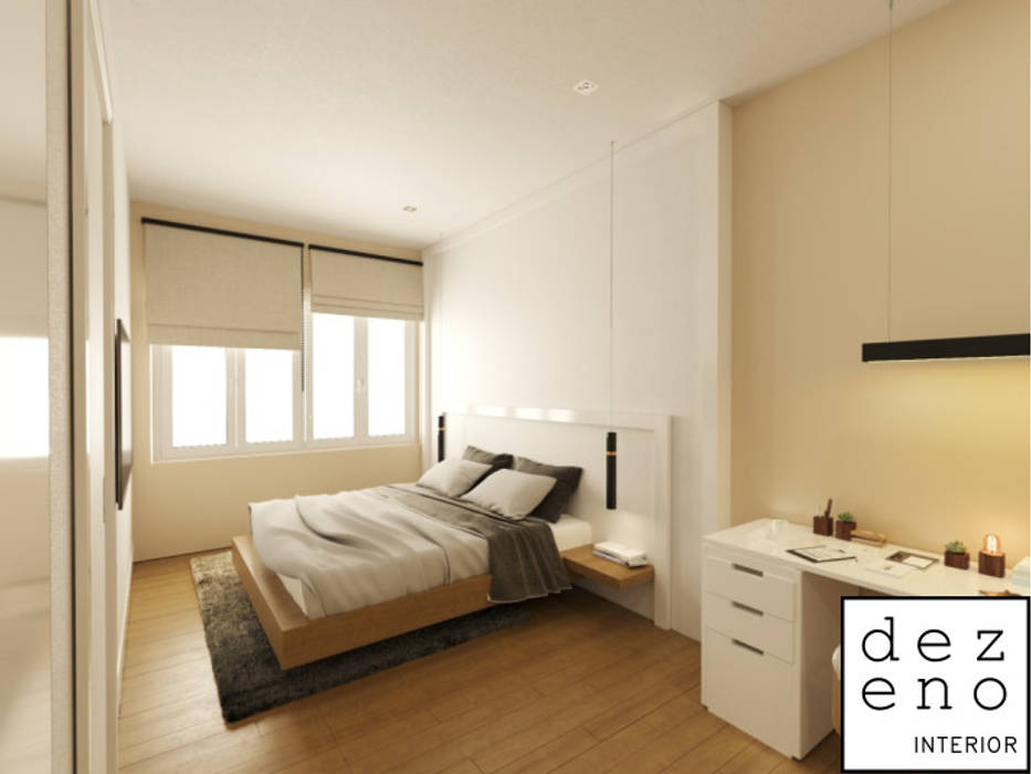 BEDROOM AREA Dezeno Sdn Bhd Minimalist bedroom Plywood