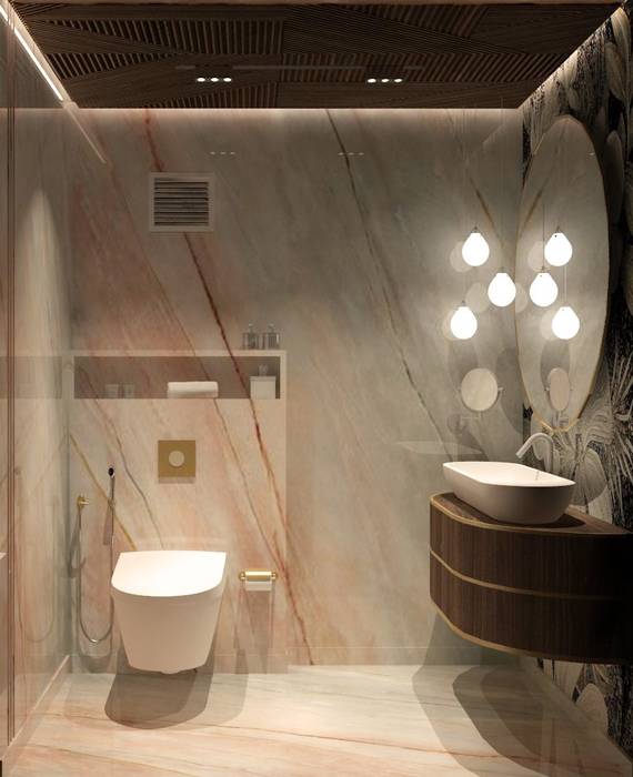 PELICAN HEIGHTS - interior design & decoration, TILT AESTHETICS TILT AESTHETICS Modern bathroom