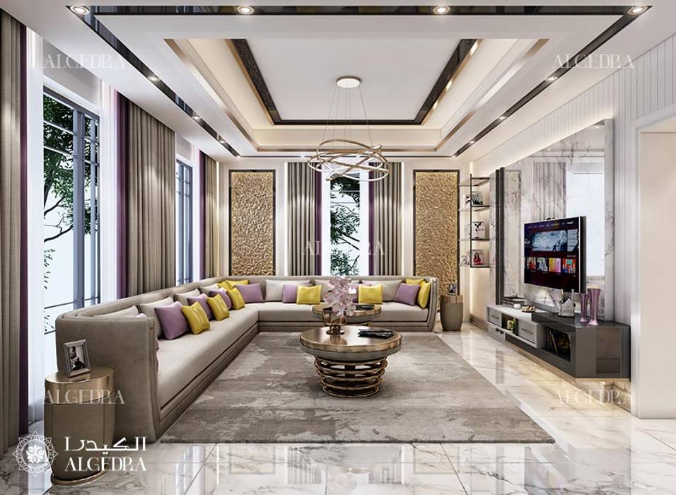 Family room ideas with tv , Algedra Interior Design Algedra Interior Design Soggiorno moderno