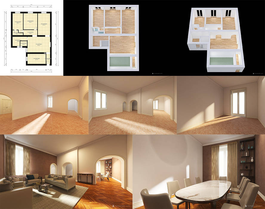 Integrazione vetrina homify comprare casa, Roma, design