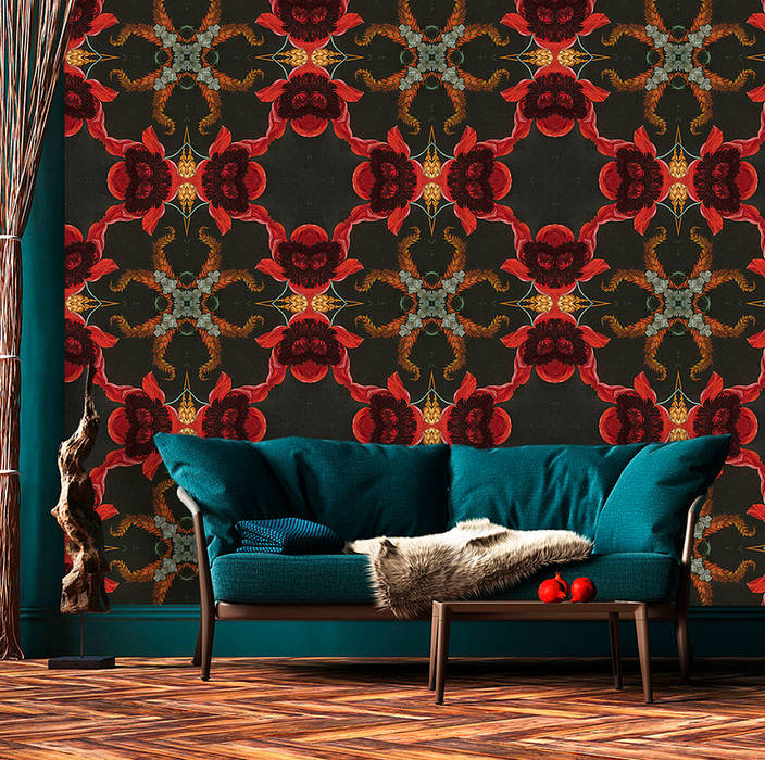 'Boutique Mood' Wallpaper Collection, La Aurelia La Aurelia กำแพงและผนัง วอลเปเปอร์