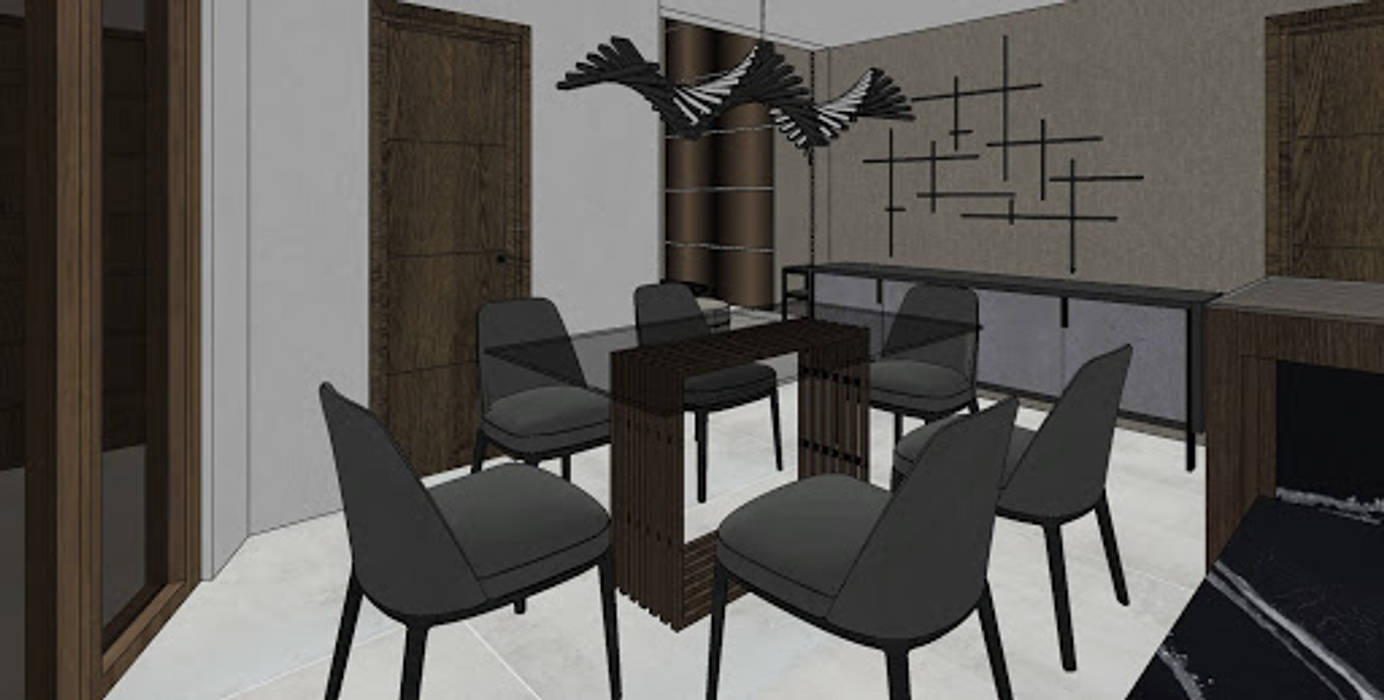 Dining Area Quadraforma Construction Modern dining room