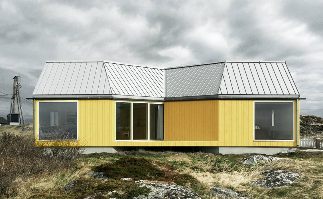 House on a Fjord , Stephen Maginn Architect Stephen Maginn Architect Casas modernas