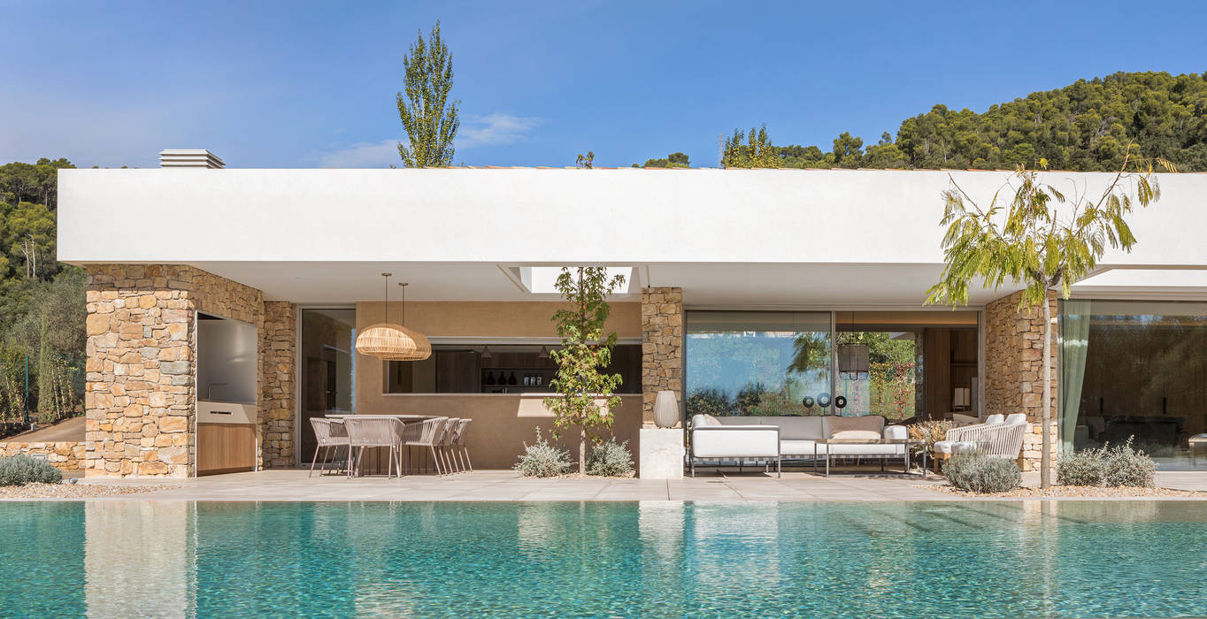 Casa en la Costa Brava, dom arquitectura dom arquitectura Mediterranean style pool