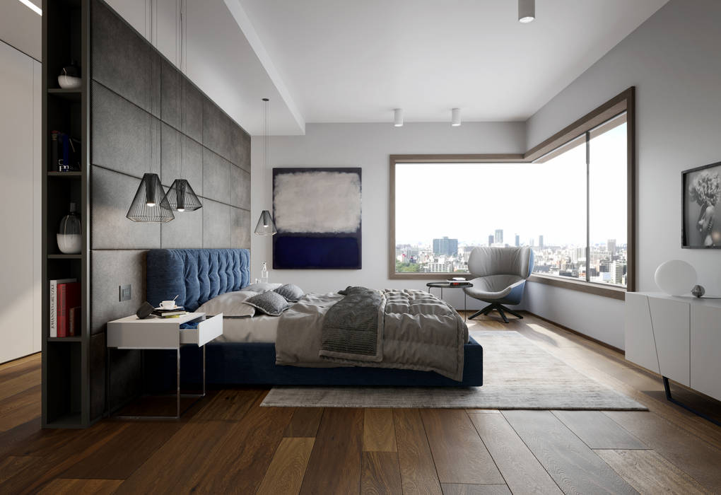 Contemporary luxury apartment in London, Piccardi Living Piccardi Living Floors Wood Wood effect