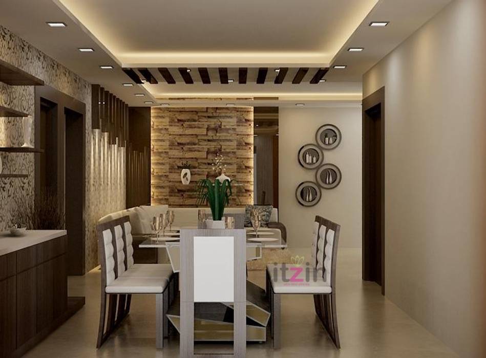 Dining Room for a comfortable family time Itzin World Designs Modern dining room