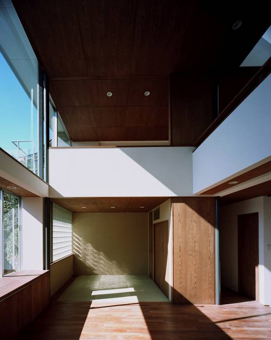 大崎の家, 西島正樹／プライム一級建築士事務所 西島正樹／プライム一級建築士事務所 ห้องนั่งเล่น