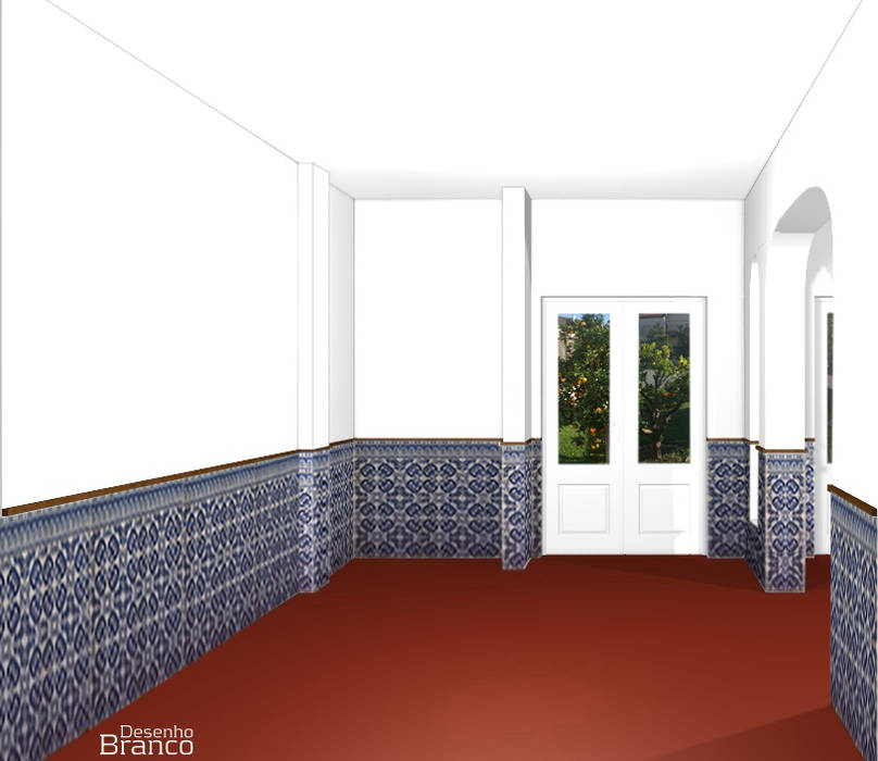 Projeto e Execução_MOBILIDADE REDUZIDA, Desenho Branco Desenho Branco Eclectic style dining room