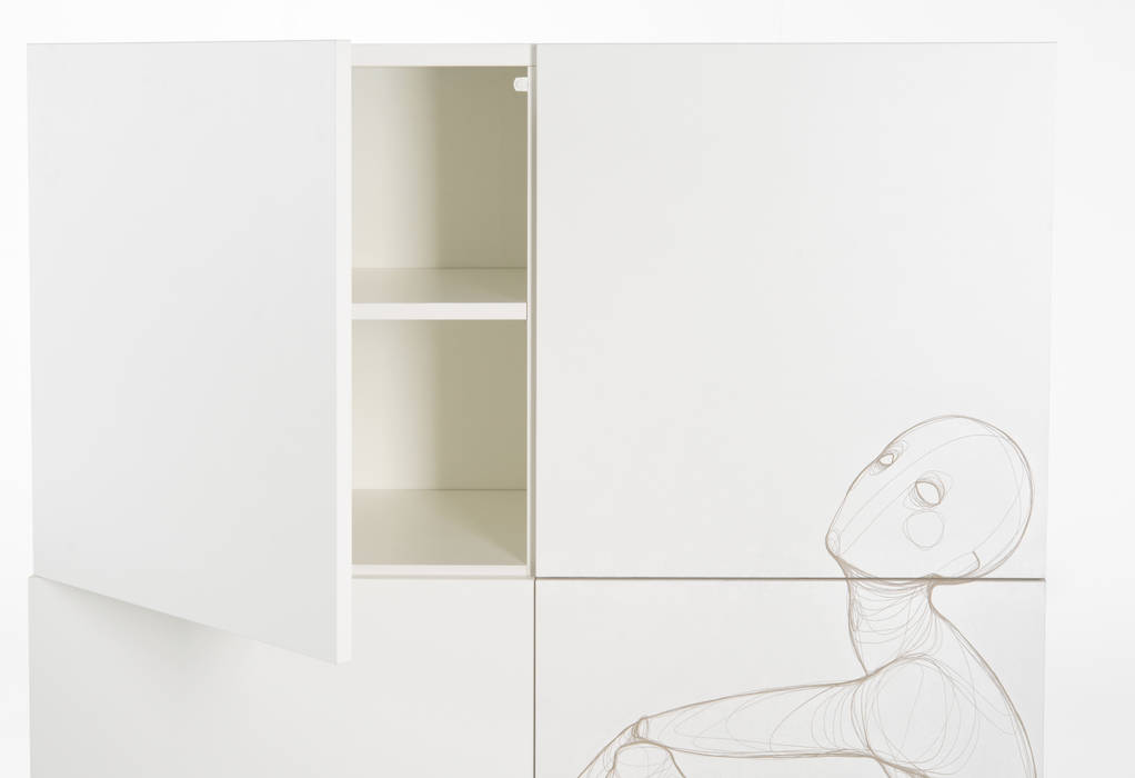Madia Quadra Soggiorno Moderno Di Lab58 Moderno Legno Effetto Legno Homify