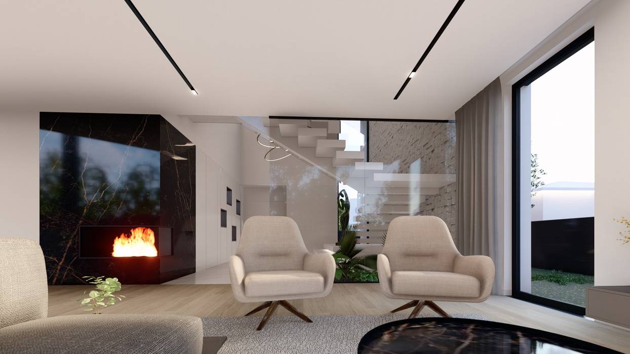 Casa da Barca Miguel Zarcos Palma Stairs